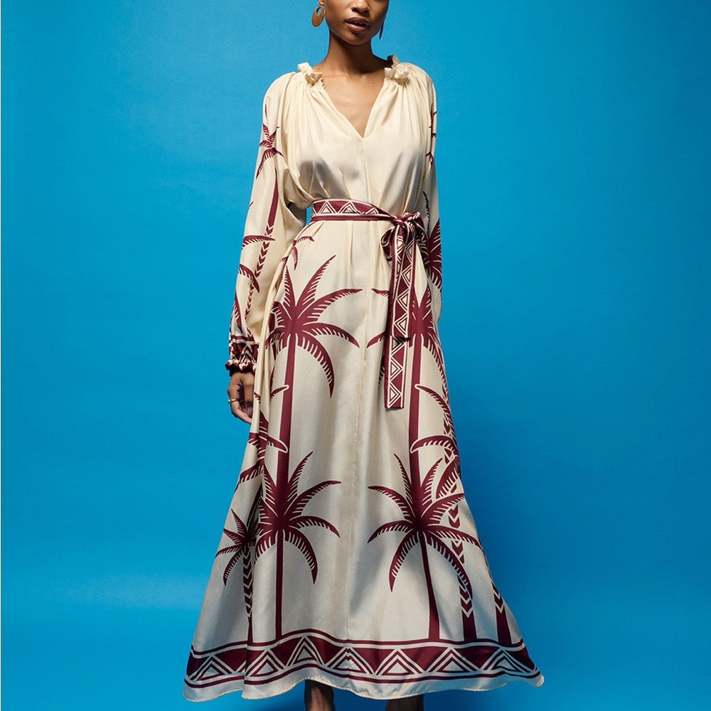 La DoubleJ silk maxi. Sz M